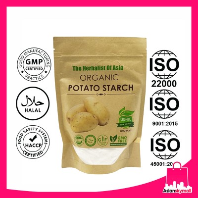 The Herbalist Of Asia Organic Potato Starch 200 Grams